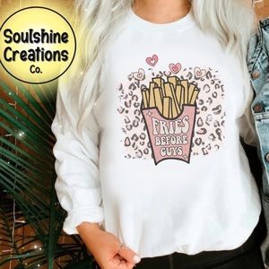 Fries Before Guys Sweater